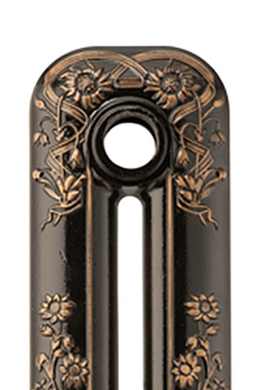 Black & Copper Burnish